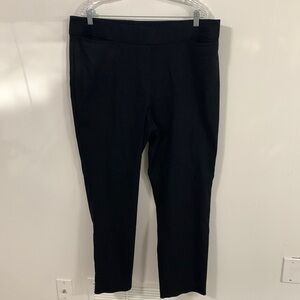 Apt 9 Size 18WS black pants Rayon Nylon Spandex, good conditions measurements 👇